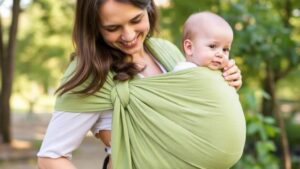 Tragetuch und Tragehilfen – Ergonomie für Baby und Eltern